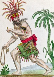 A Savage from the Marquesas Islands, from 